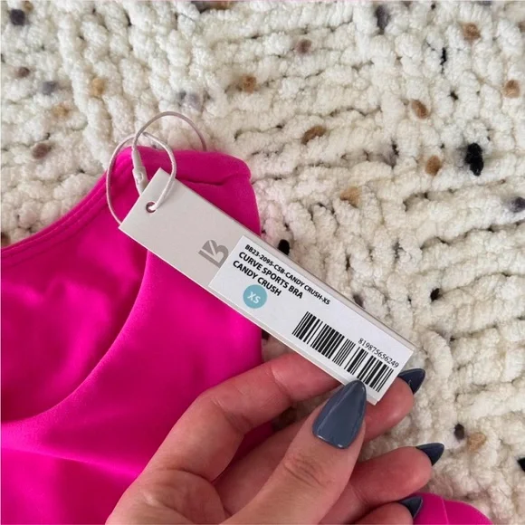 Buffbunny Curve Sports Bra Candy Crush NWT - Picture 5 of 6